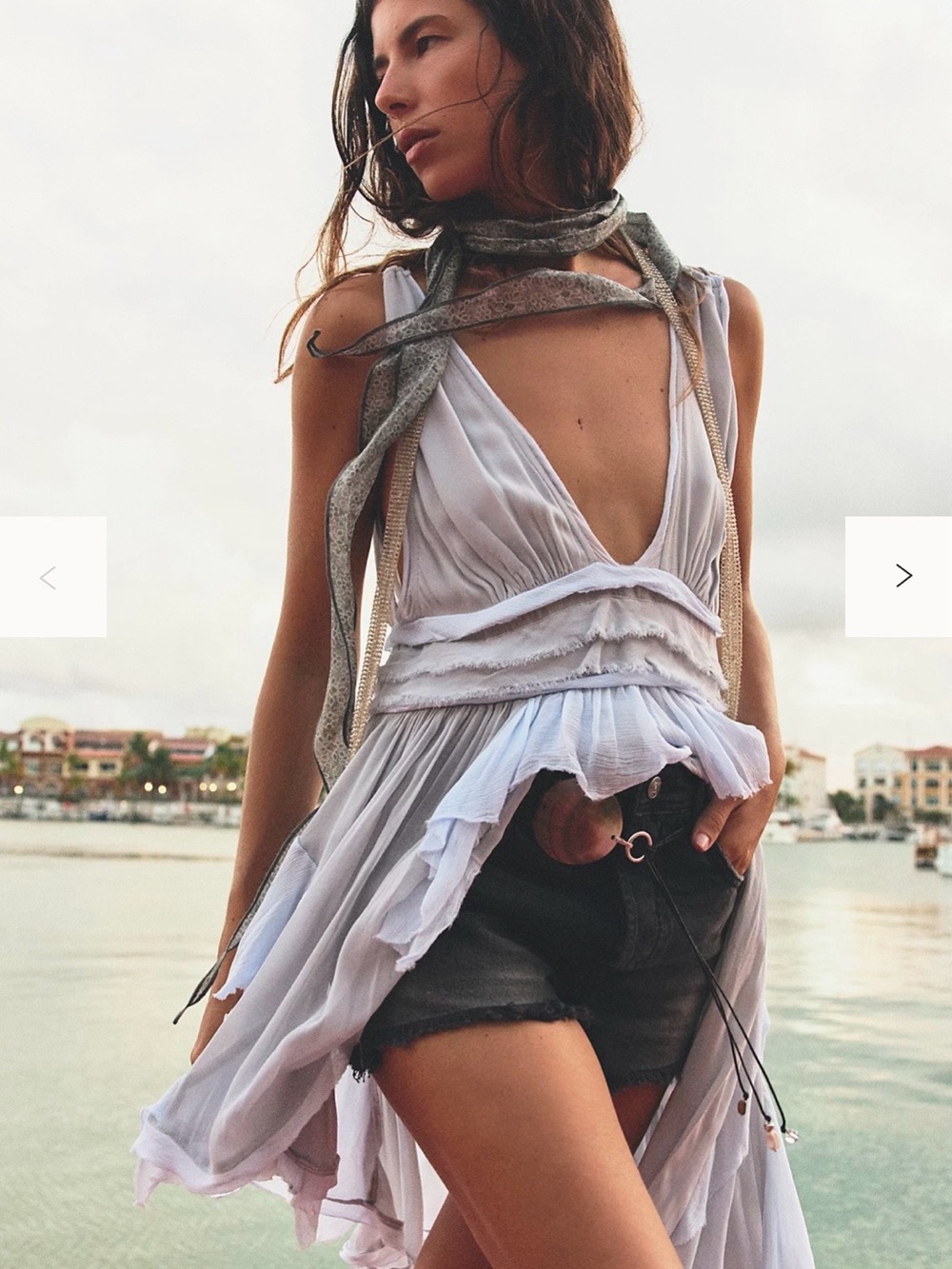FREE PEOPLE Worn N’ Wild Tunic